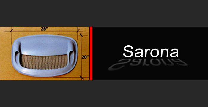 Custom Universal All  All Styles Hood Scoop (1970 - 2013) - $229.00 (Manufacturer Sarona, Part #UV-015-HS)